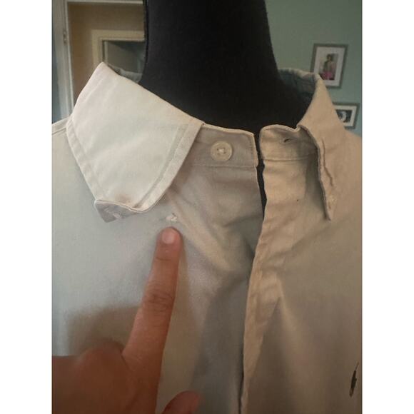 Ralph Lauren Cream Blake Short Sleeve Polo - Picture 4 of 7